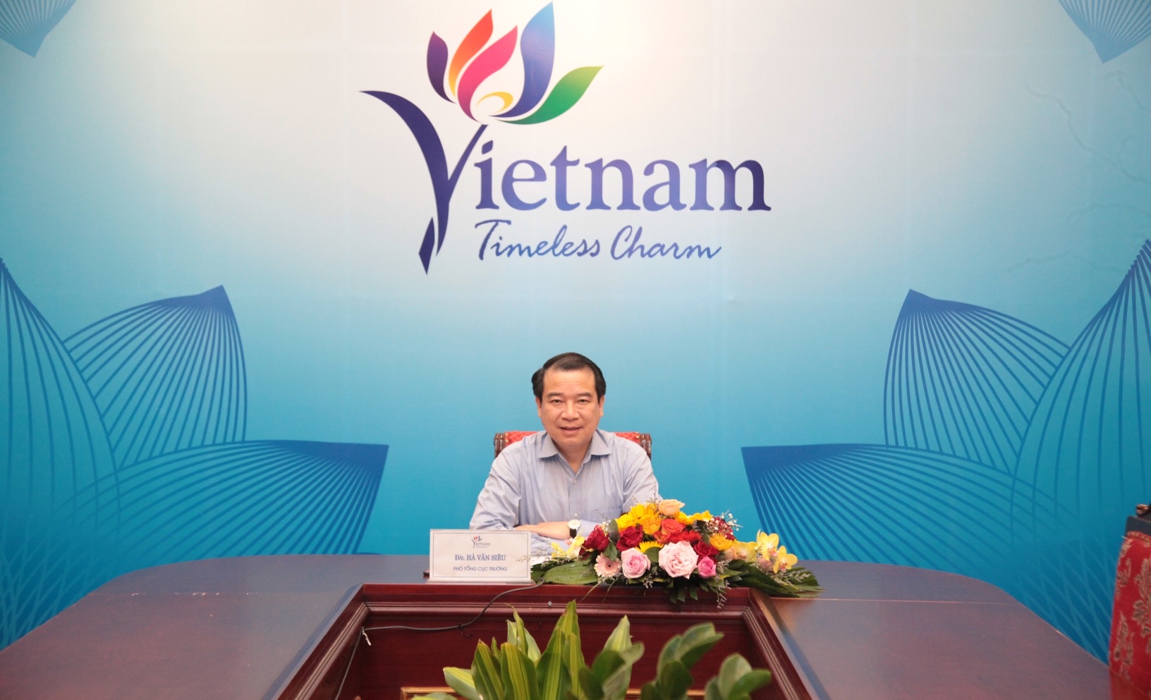 Phó Tổng cục trưởng Hà Văn Siêu tham gia từ điểm cầu Hà Nội